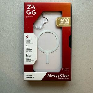 ZAGG Clear iPhone 16 Case